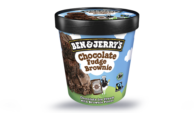CHOCOLAT BROWNIE B&J