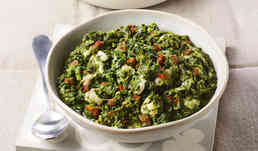 EPINARDS CUISINES TOMATE MOZZA