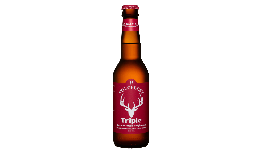 Bière triple Volcelest bio — vue 3