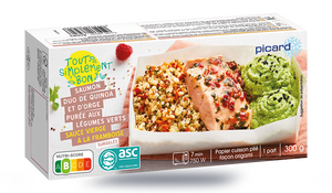 SAUMON ASC ORGE/QUINOA