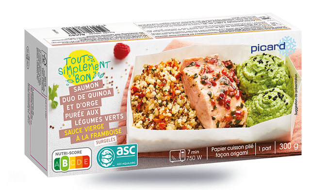 SAUMON ASC ORGE/QUINOA