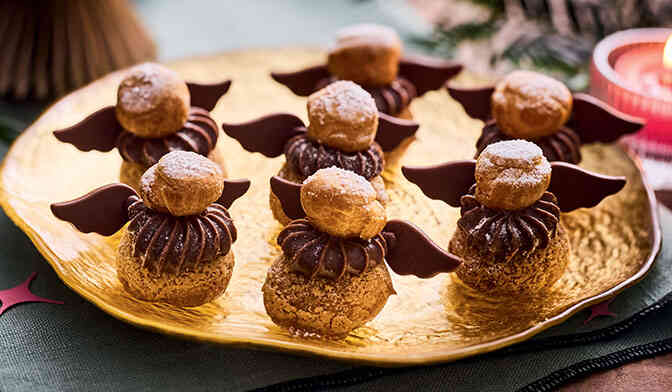 8 petits anges chocolat praliné