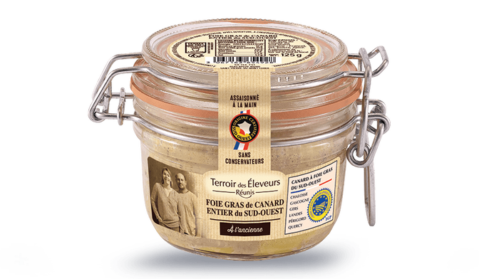 FOIE GRAS ENTIER SO 125G