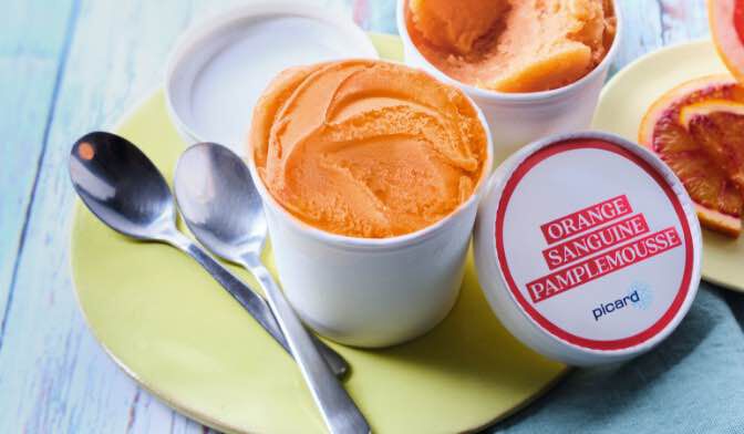 2 mini-pots orange sanguine - pamplemousse