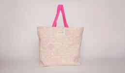 Sac en coton color block