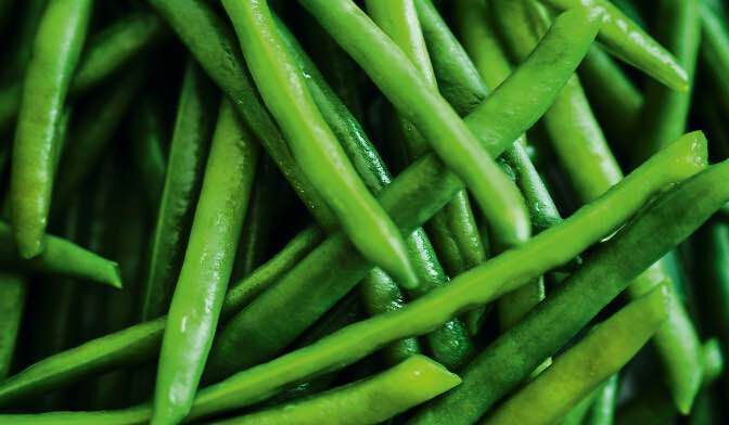 Haricots verts surgelés, extra- fins origine France - Picard