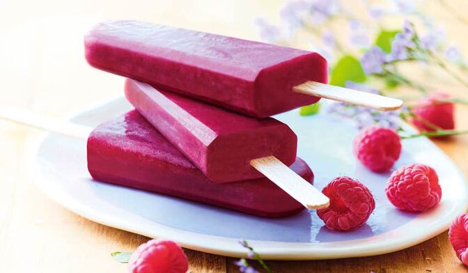 5 bâtonnets mûre-framboise-cranberry