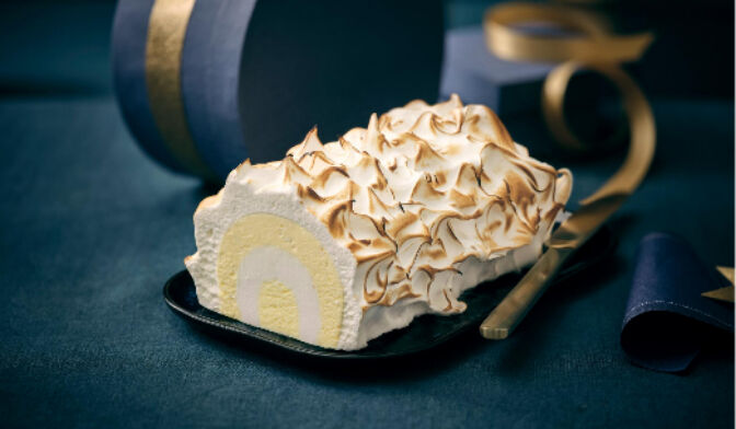 BUCHE GLACE CITRON MERING