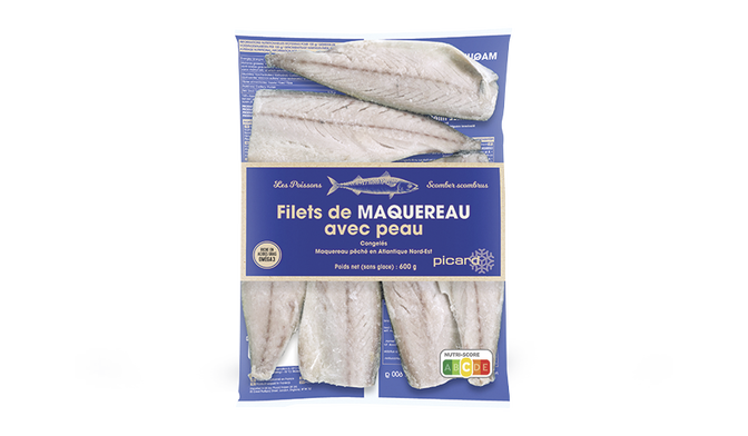 FILETS MAQUEREAU 600G
