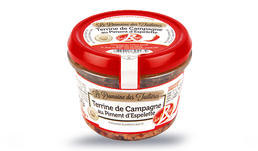 TERRINE CAMPAGNE PIMENT