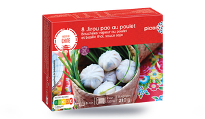 8 JIROU PAO POULET 210G
