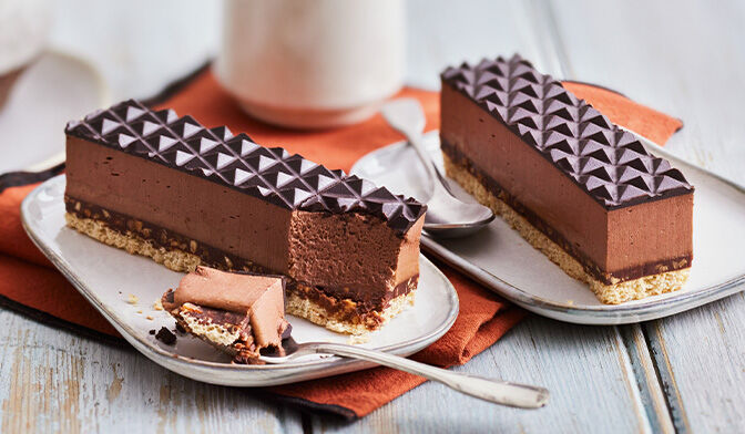 2 ENTREMETS CHOCOLAT