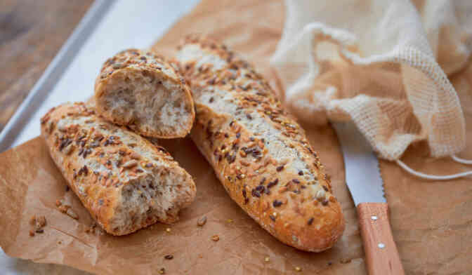 2 P.BAGUETTES CEREALE BIO