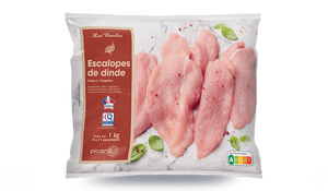 Escalopes de dinde (9 à 11 pièces)