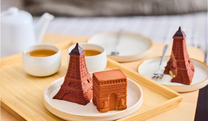 Douceurs de France tour Eiffel, Arc de triomphe — vue 3