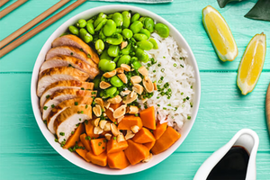 Recette Poke Bowl au poulet rôti Picard