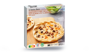2 TARTE FINES CHAMP/MOZZA
