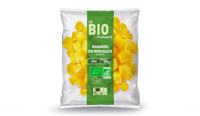 Mangues en morceaux bio