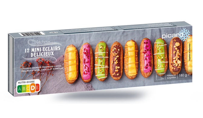 12 MINI-ECLAIRS DELICIEUX