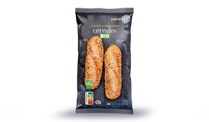 2 petites baguettes céréales bio