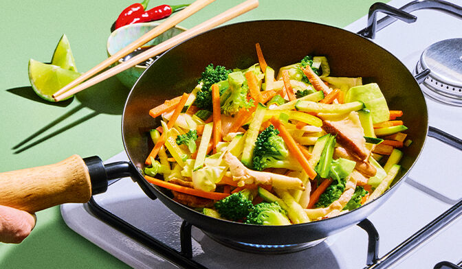 Légumes asiatiques pour wok — vue 3