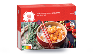 CREVETTE SCE PIQUANTE/RIZ