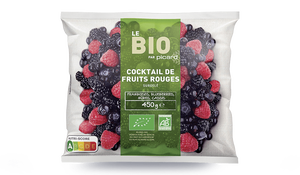 Cocktail de fruits rouges bio