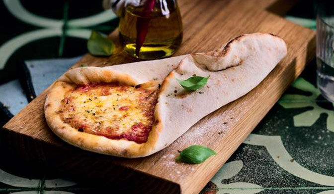 PIZZA VENTAGLIO MARGHERITA