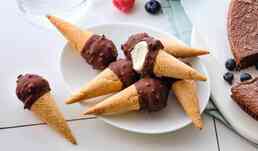 10 MINI CONES VANILLE