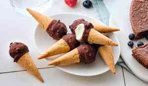 10 MINI CONES VANILLE