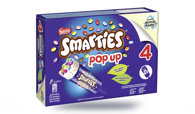 4 SMARTIES POP UP 208G