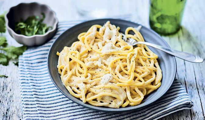 Tonnarelli cacio e pepe