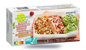 SAUMON ASC ORGE/QUINOA