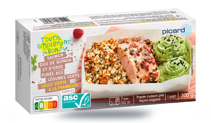 SAUMON ASC ORGE/QUINOA