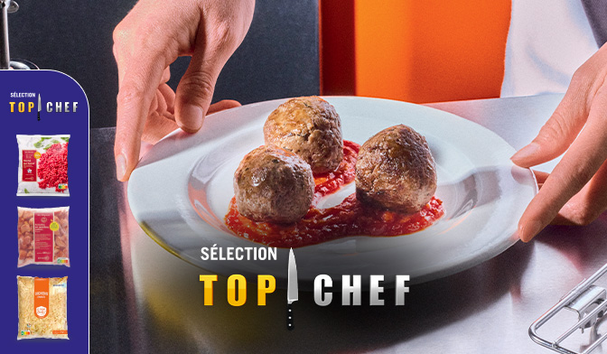 Boulettes kefta, tomate fondante par L&eacute;a
