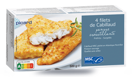 4 FILETS KBIO PANURE MSC 4 FILETS KBIO PANURE MSC