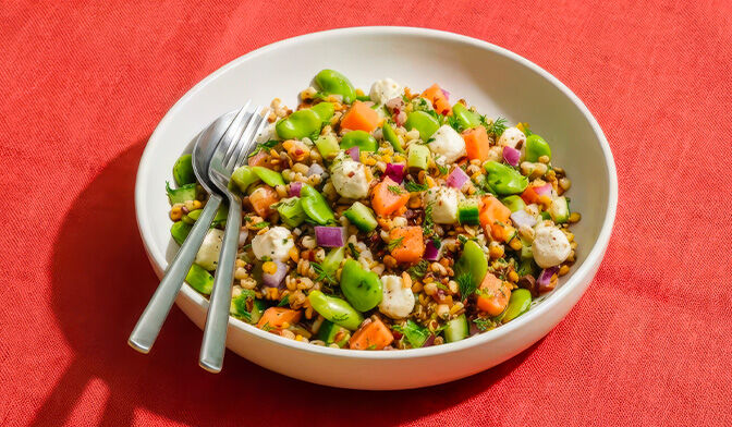 Salade à la scandinave — vue 3