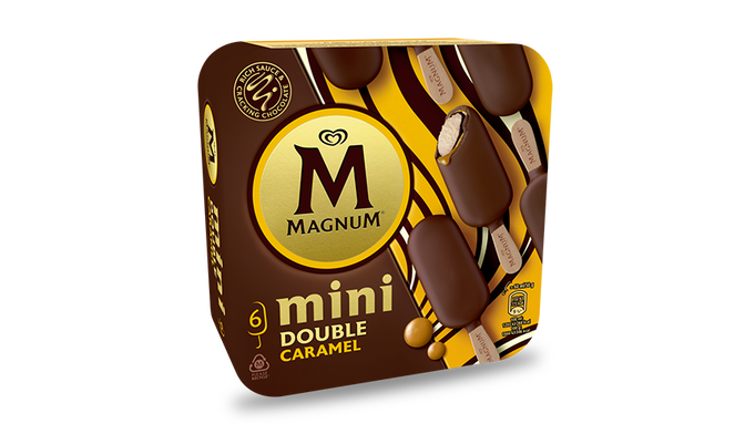 6 MINI MAGNUM DOUBLE CARAMEL