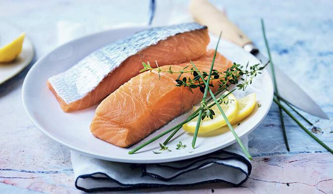 2 pavés de saumon atlantique avec peau ASC