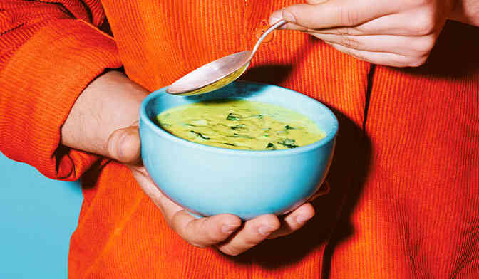 VELOUTE FEVE EPINARD 600G