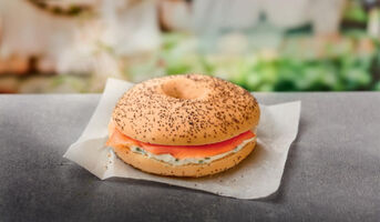 Bagel Saumon Fumé, Fromage Frais, Ciboulette Surgelés Picard