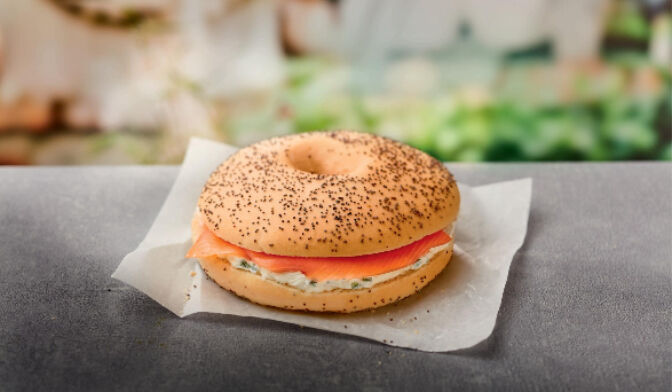 BAGEL SAUMON FUME 160G