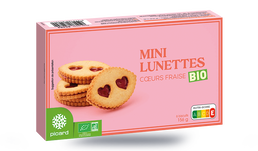 6 MINI LUNETTE FRAISE BIO