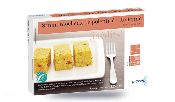8 mini-moelleux de polenta à l'italienne