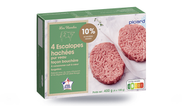 ESCALOPES VEAU HACHES X4