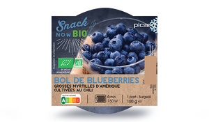 Bol de blueberries bio, Chili