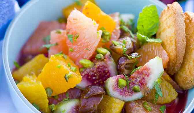 Salade de fruits orientale