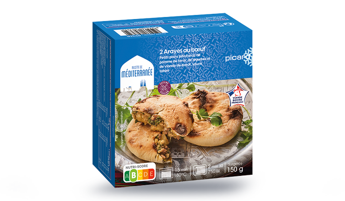 2 ARAYES AU BŒUF 150G