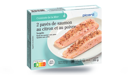2 PAVES SAUMON AU CITRON