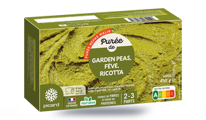 PUREE GARDEN PEAS FEVE RICOTTA